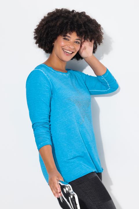 Produktbild Angel of Style T-Shirt, Comfort Fit, Glitzersteinchen, langarm (58)