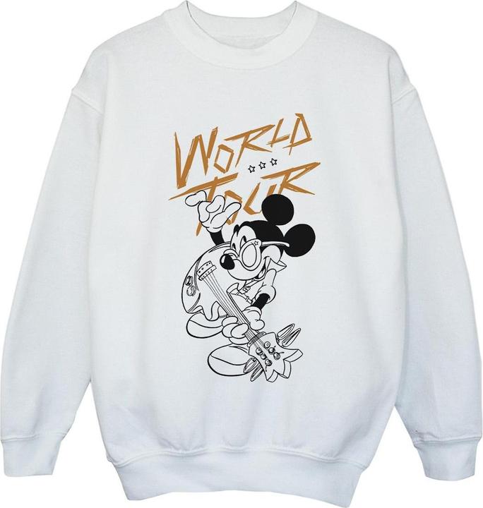Produktbild Disney Mickey Mouse World Tour Line Sweatshirt Mädchen (128)