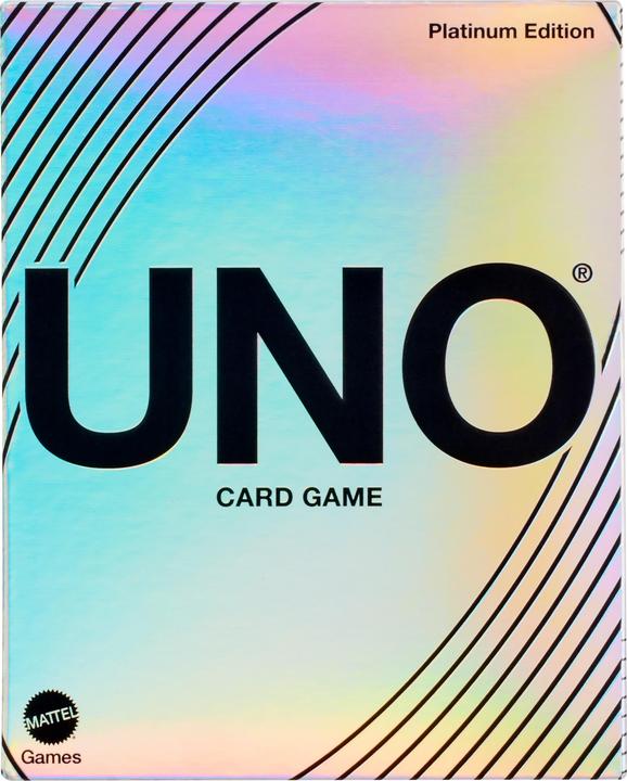 Produktbild Mattel Games UNO Platin Edition