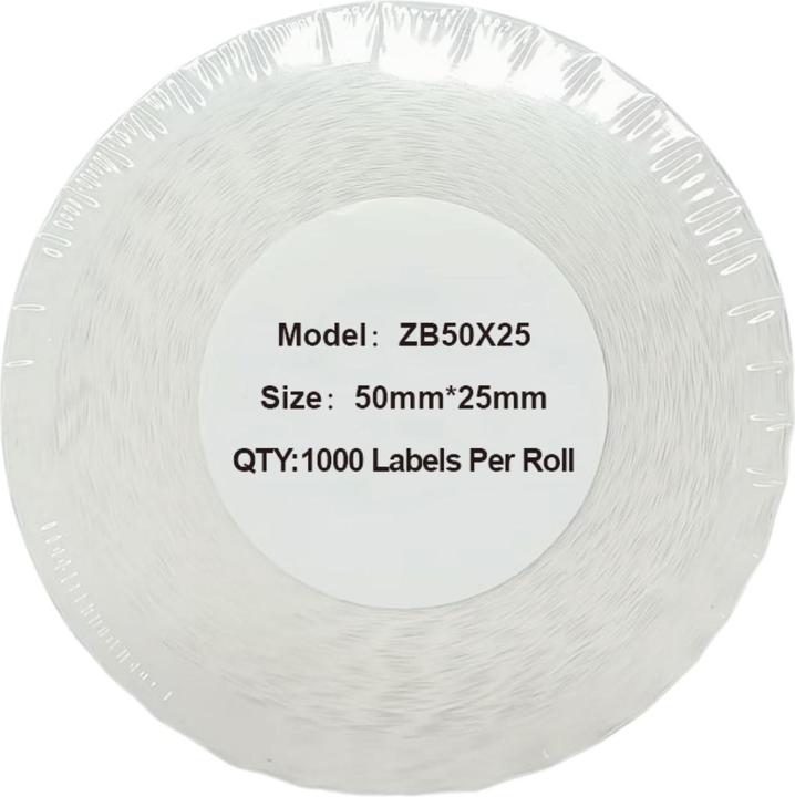 Image du produit Hermex Alternative Etikettenrolle zu Zebra 50mm x 25mm Universaletiketten (50 mm)