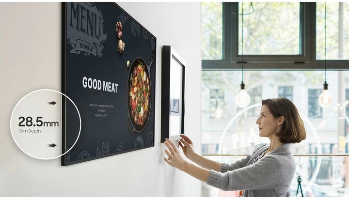 Actual product image Samsung QH75C (3840 x 2160 Pixels, 75")