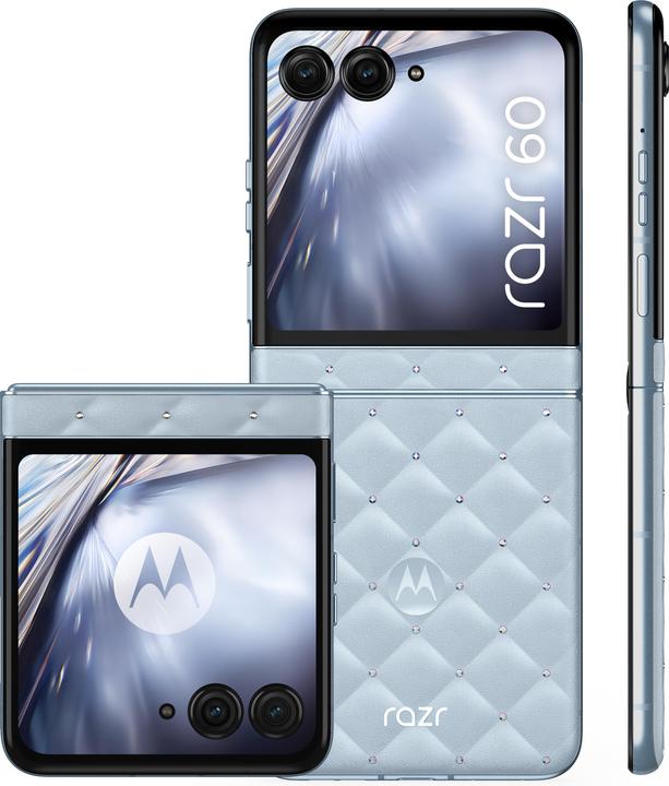 Produktbild Motorola Razr60 Loops Powered By Bose (256 GB, Ice Melt, 6.90", Dual SIM, 5G)