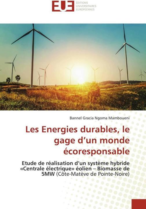 Produktbild Les Energies durables, le gage d'un monde écoresponsable (Bannel Gracia Ngoma Mamboueni, 2022)