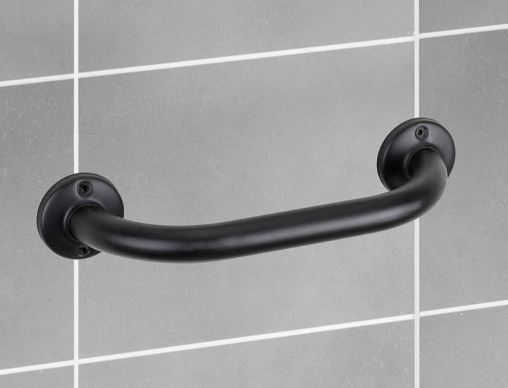 Actual product image Wenko Basic Black bath handle