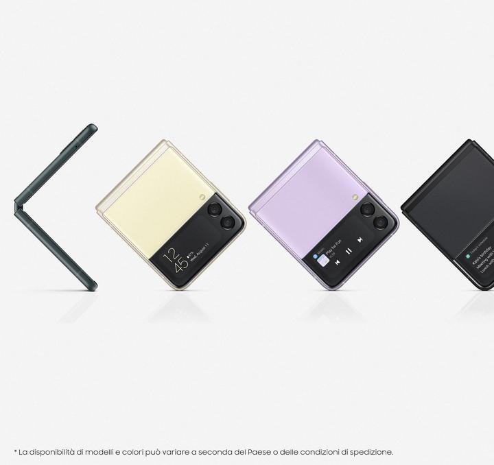 Produktbild Samsung Galaxy Z Flip3 5G EU (128 GB, Phantom Black, 6.70", SIM + eSIM, 5G)