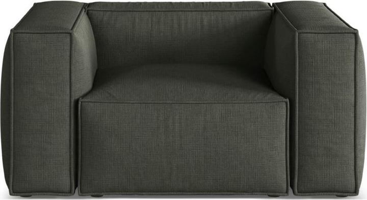 Cosmopolitan Design Fauteuil, "Aveiro", 1 Place, Vert mousse, 114x90x71 Fabriqué en Europe