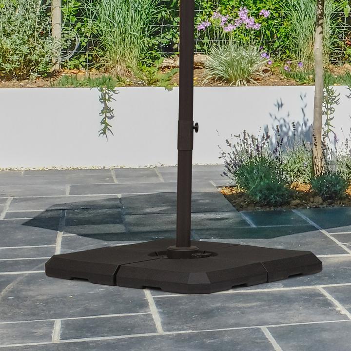 Produktbild Outsunny Schirmständer 4-teilig