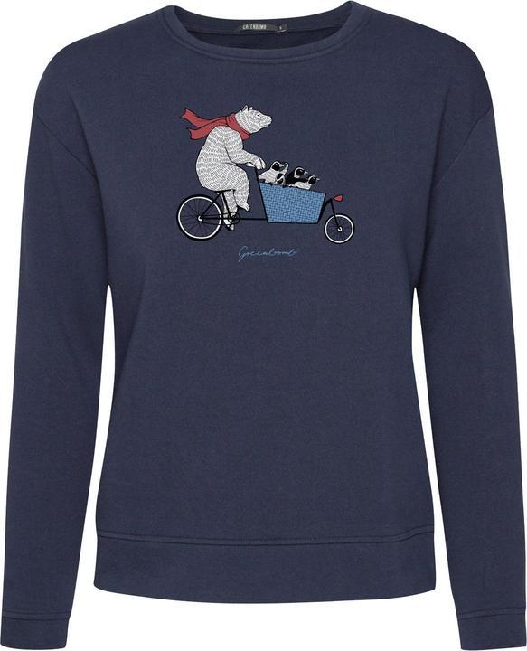 Produktbild Greenbomb Women's Bike Cargo Bear Canty Pullover Cotton (M)