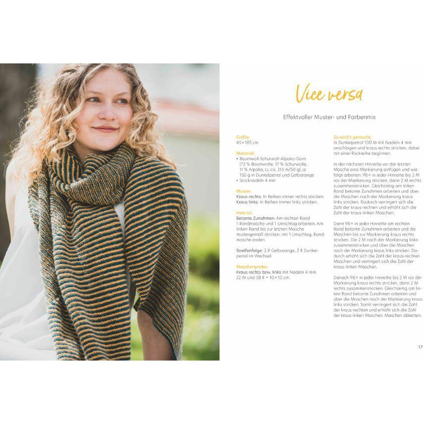 Thumbnail - Das grosse Schal-Strickbuch, Ratgeber von Caro Vellmann