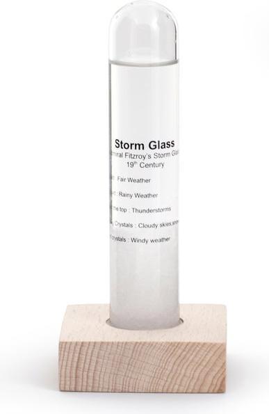 Actual product image Kikkerland Storm Glass