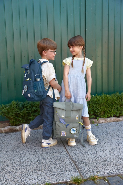 Image du produit Lässig Sac à dos pour enfants Rolltop Medium Vert (12 l)