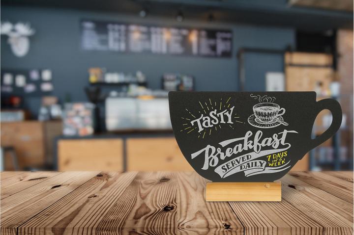 Produktbild Securit Tasse (Wandtafel, 22 x 33 cm)