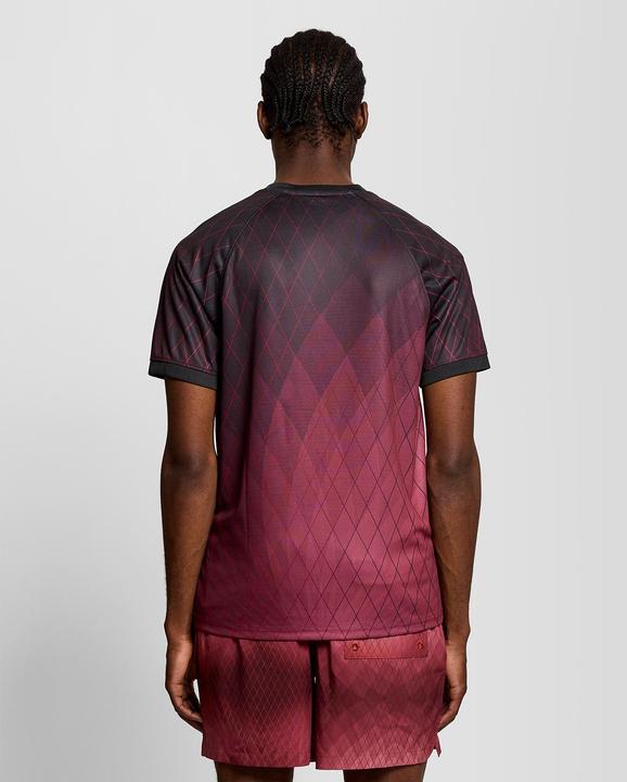 Produktbild Lyle and Scott T-Shirt mit geometrischem Druck (XS)