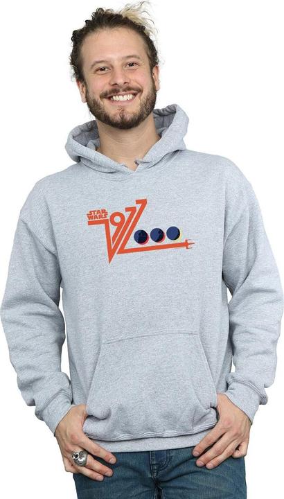 Produktbild Star Wars Retro 1977 Death Star Kapuzenpullover (L)