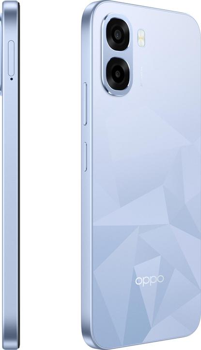 Actual product image OPPO A6k 256GB Blau (256 GB, Blue, Crystal Blue, 6.75", Dual SIM, 4G)