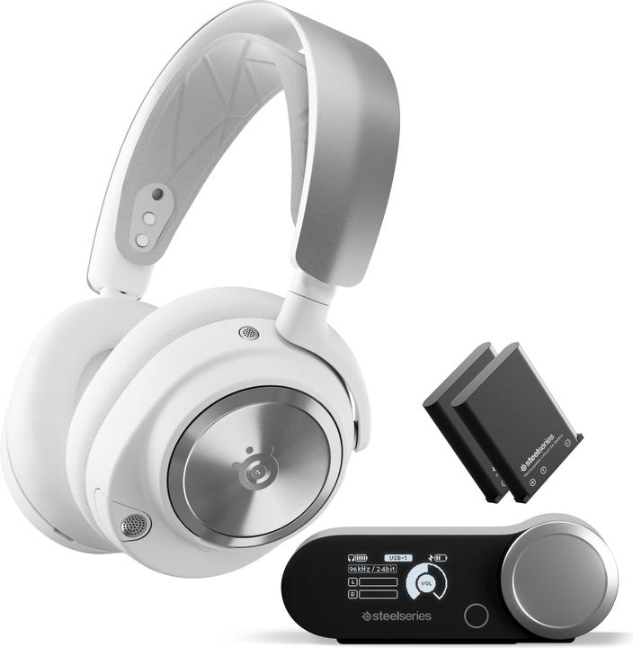 Immagine prodotto SteelSeries Arctis Nova Pro WL Bianco (Senza fili)
