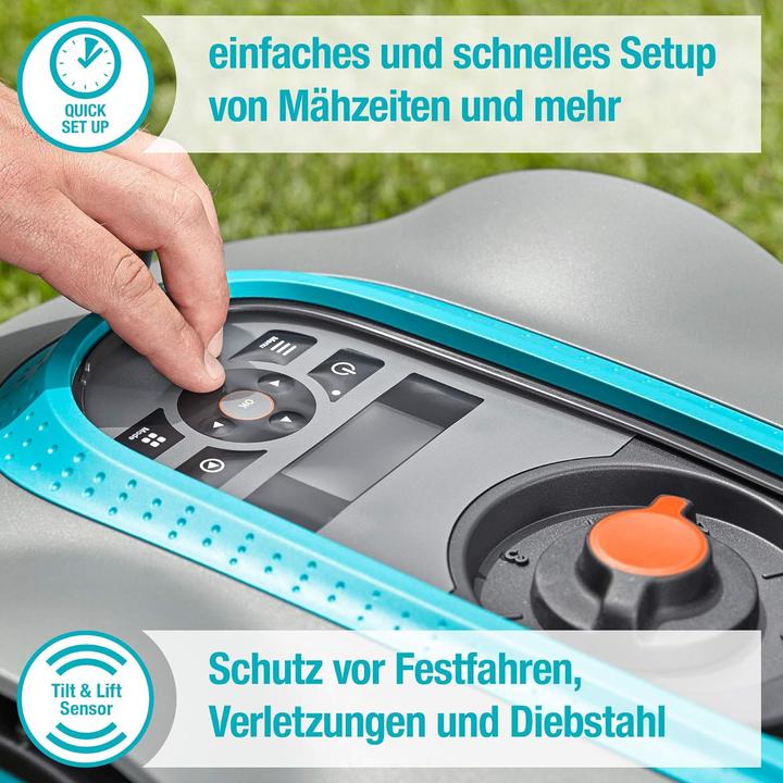 Actual product image Gardena Sileno city 500, EU version (500 m², Boundary wire)