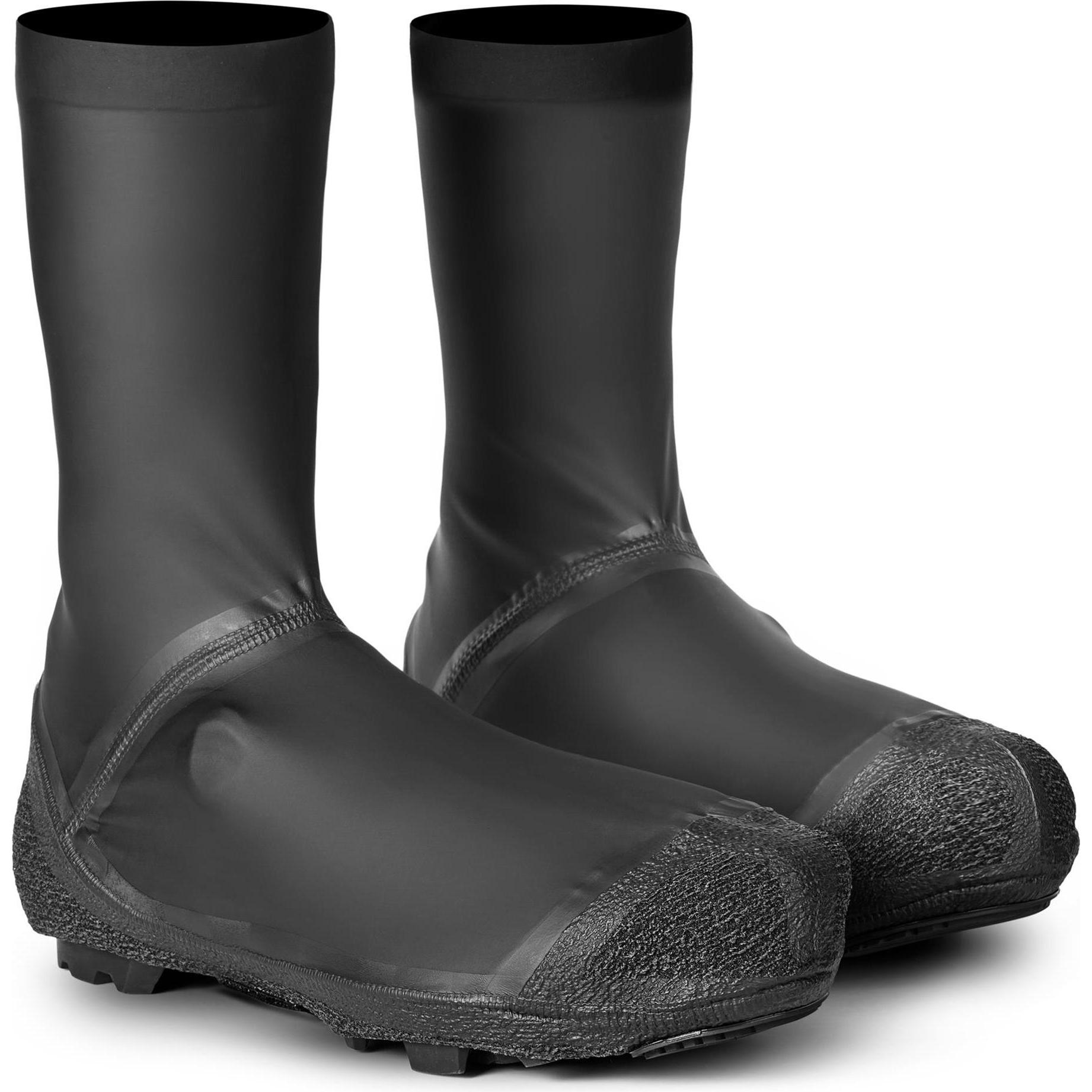 GripGrab, Schuhüberzug, AquaShield 2 Waterproof Gravel Überschuhe, Schwarz