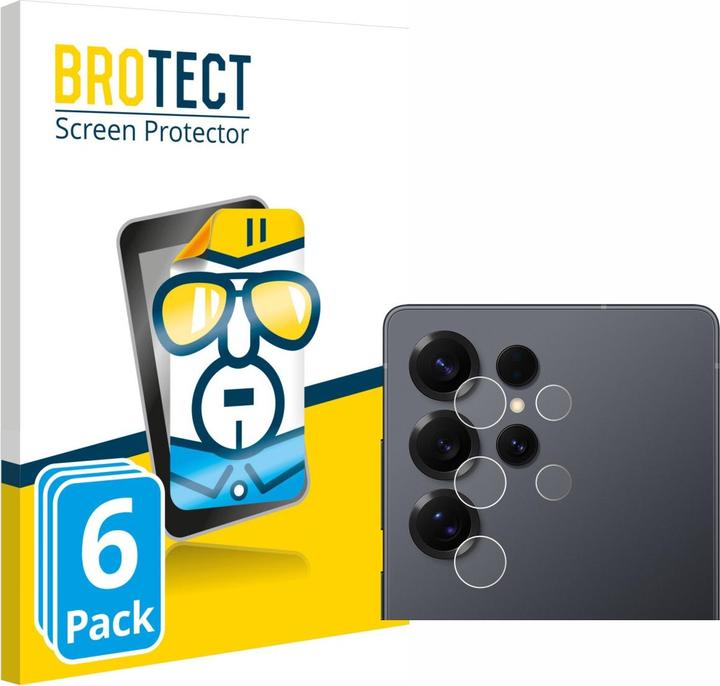 Actual product image BROTECT Screen Protector Clear (6 pcs., Samsung Galaxy S25 Ultra)