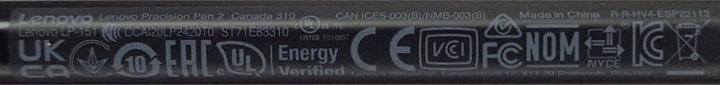 Actual product image Lenovo Digital pen - 2 buttons - ka