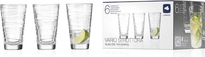 Immagine prodotto Leonardo Vario (0.28 l, 6 x)