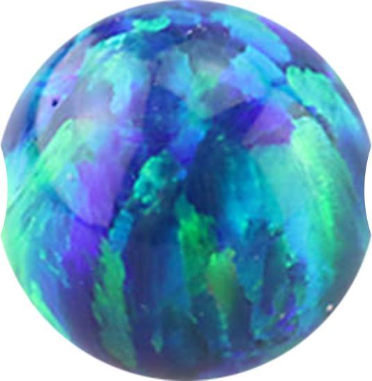 Image du produit Star Piercing Ball Closure Boule Opale bleu (sans laiton)