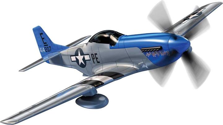 Actual product image Airfix Kit D-Day P-51D Mustang Quick Build
