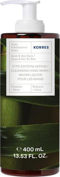 Actual product image Korres ALOE & SEA SALT Liquid Hand Soap (Liquid soap, 400 ml)