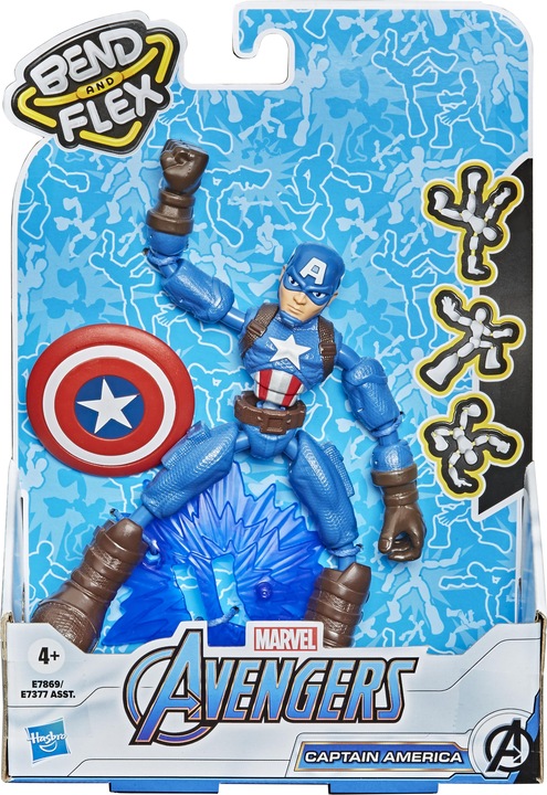 Image du produit Hasbro Avengers Bend and Flex ass.