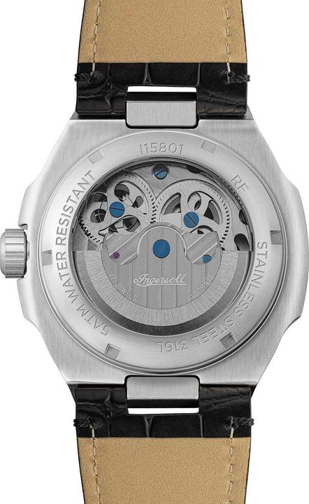 Immagine prodotto Ingersoll 1892 Ingersoll I15801 Orologio da uomo The Spirit Automatic 47mm 5ATM (Orologio da polso analogico, 47 mm)