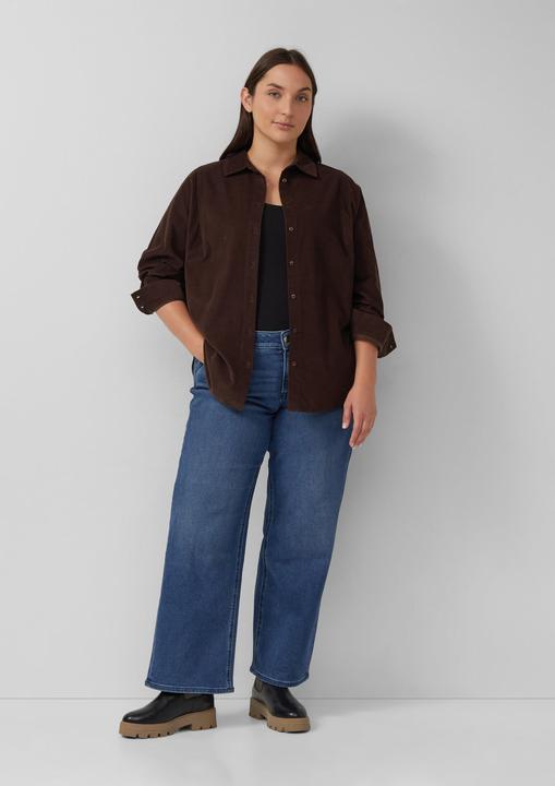 Immagine prodotto s.Oliver Bluse Feincordbluse mit Hemdkragen (54)