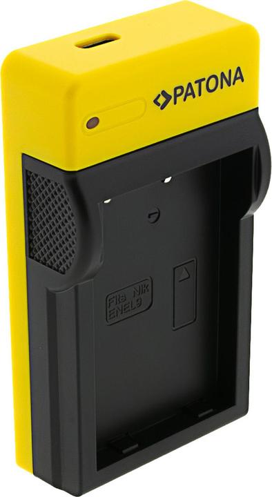 Immagine prodotto Patona Caricatore USB sottile con ingresso USB-C per Nikon EN-EL9 D40 D40x D5000 D60 (Caricabatterie per fotocamere)