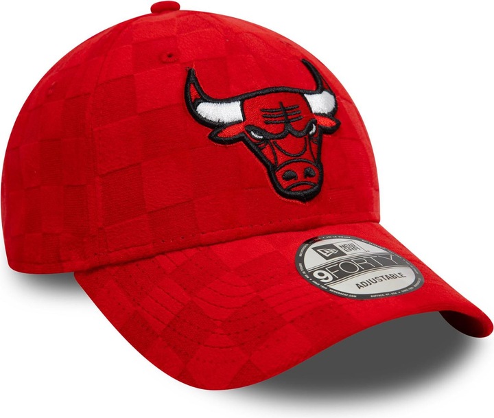 Produktbild New Era 9Forty Strap Cap - Check Chicago Bulls Rot