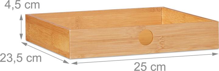 Actual product image Relaxdays Display Stand with 2 Drawers