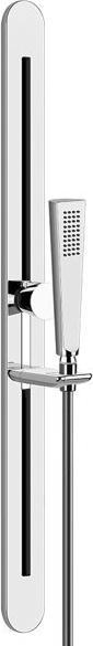 Produktbild Gessi Cono Brausestangen Set mit Antikalk-Handbrause 1-Strahlart und Brauseschlauch 1,50 m, 45145