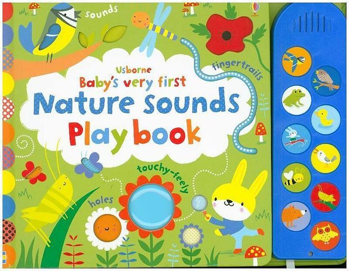 Produktbild Baby's Very First Nature Sounds Playbook (Englisch, Fiona Watt, 2017)