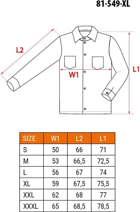 Immagine prodotto Neo DENIM Arbeitshemd, Grösse XL (XL)