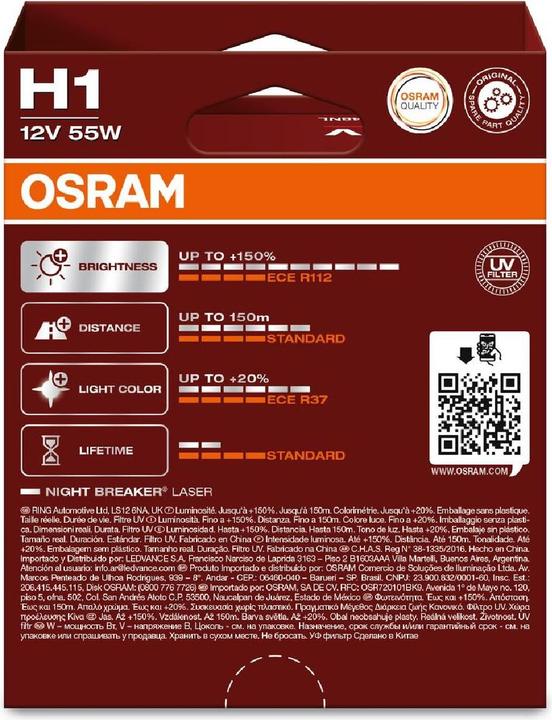 Produktbild Osram Night Breaker Laser Next Generation (H1)