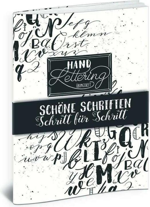 Actual product image Handlettering Übungsheft (German, Katja Haas, 2017)