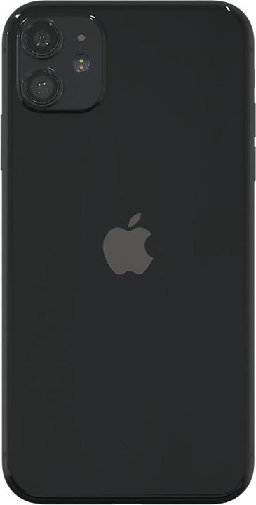 Image du produit Renewd iPhone 11 (64 Go, Noir, 6.10", 12 Mpx, Double SIM, A / Comme neuf)