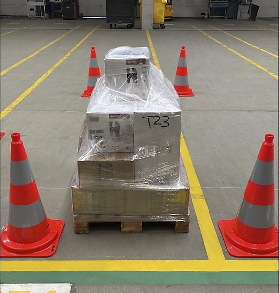 Actual product image kaiserkraft PVC traffic cone