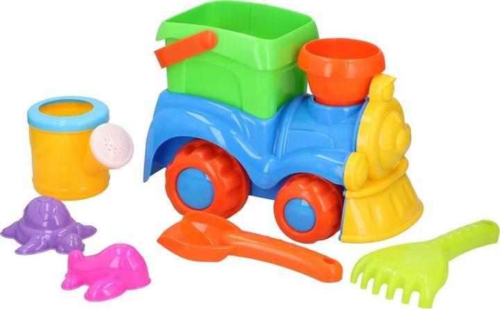 Eddy Toys Beach set train 8pcs PP