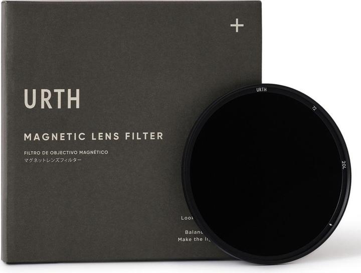 Urth 72mm magnetische ND1000 (Plus+) (ND / grijsfilter, 72 mm)
