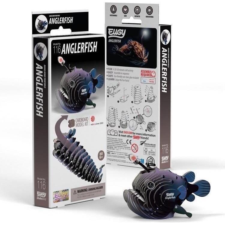 Fat Brain Toys Tiefsee-Anglerfisch Eugy Eco 3D Puzzle (54614057)