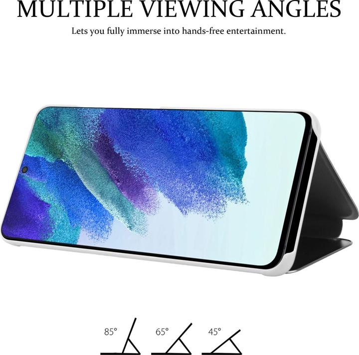 Actual product image Cadorabo Smart View Mirror Book Cover (Samsung Galaxy S22+)