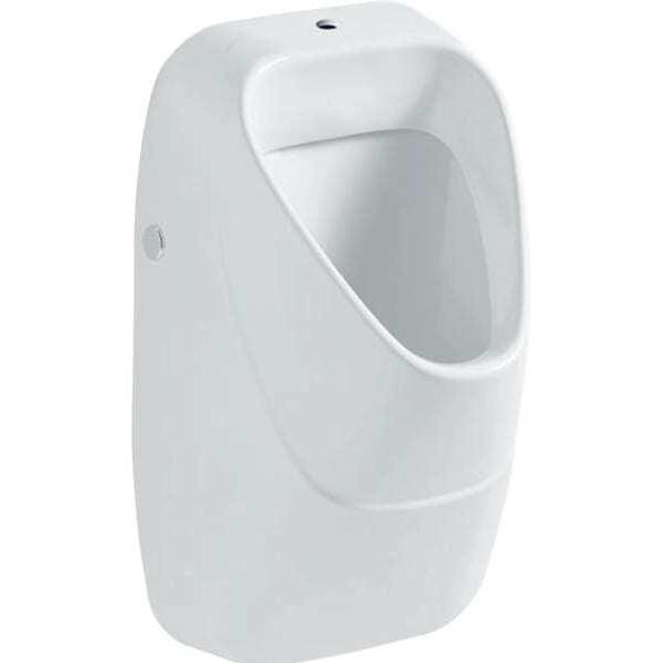 Geberit, Toilette + Bidet, Urinal Alivio, Zulauf von oben, Abgang nach hinten oder unten, 238150