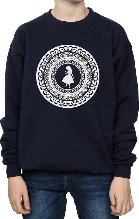 Produktbild Disney Jungen Alice im Wunderland Kreis Sweatshirt (116)