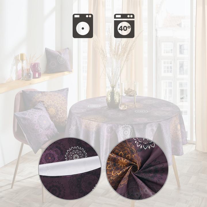 Image du produit Erwin Müller Tischdecke "Mandala" (160 cm)