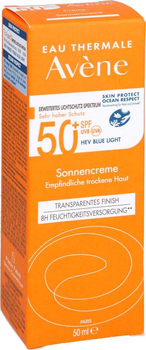 Actual product image Avène Cream (Sun cream face, SPF 50+, 50 ml, 50 g)