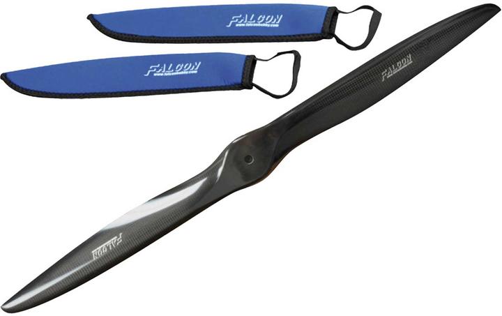 Actual product image Falcon 28x10 2-blade carbon propeller